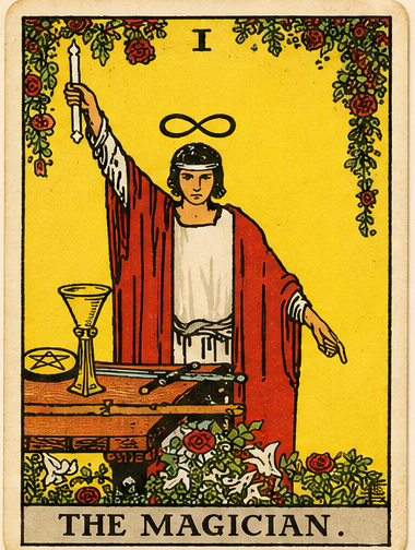 The Magician tarot card