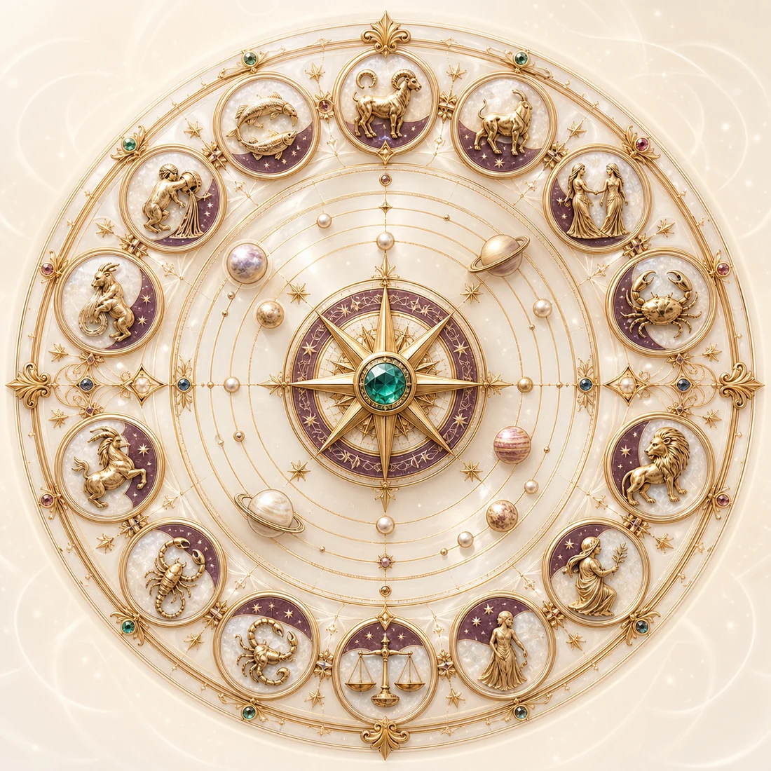 Celestial visual for Numerology Consultation